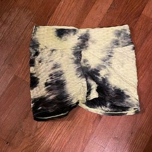 Tie Dye Mini spandex Shorts